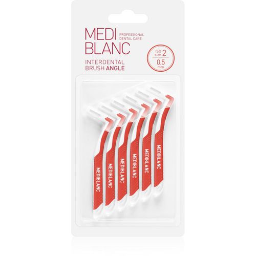 Interdental Pick-brush Angle cepillo interdental 6 uds 0,5 mm Red 6 ud - MEDIBLANC - Modalova