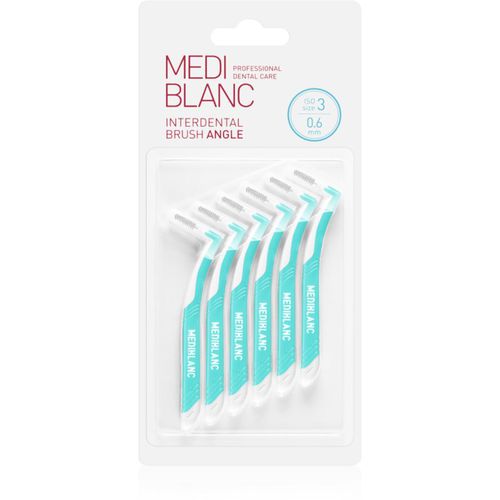 Interdental Pick-brush Angle scovolino interdentale 6 pz 0,6 mm Blue 6 pz - MEDIBLANC - Modalova