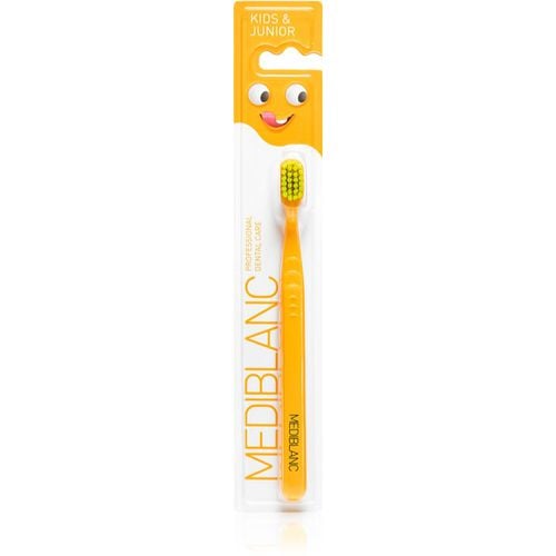 KIDS & JUNIOR Ultra Soft cepillo de dientes para niños ultra suave Orange 1 ud - MEDIBLANC - Modalova