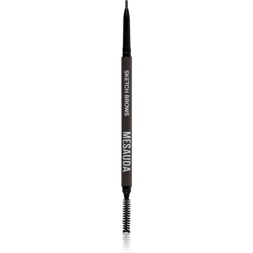 Sketch Brows lápiz automático para cejas con cepillo tono 104 Dark 0,09 g - Mesauda Milano - Modalova