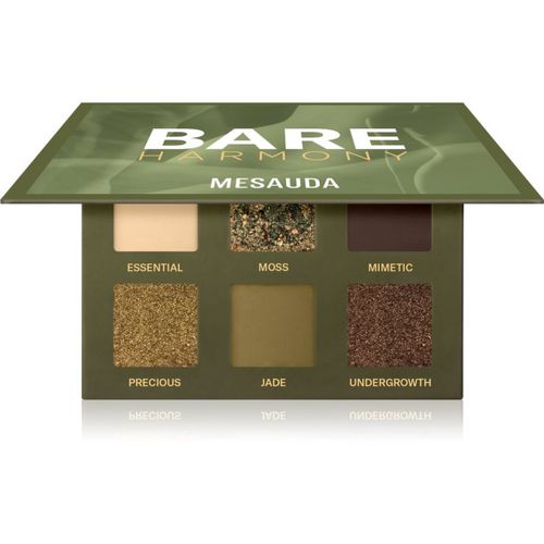 Bare Harmony paleta de sombras de ojos tono 205 Hidden Green 6x1 g - Mesauda Milano - Modalova