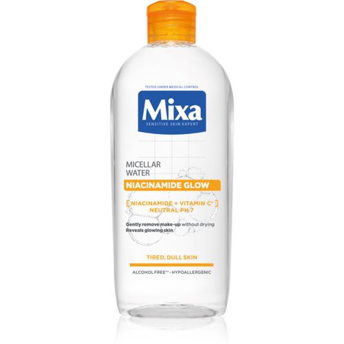 Niacinamide Glow agua micelar para iluminar la piel 400 ml - MIXA - Modalova