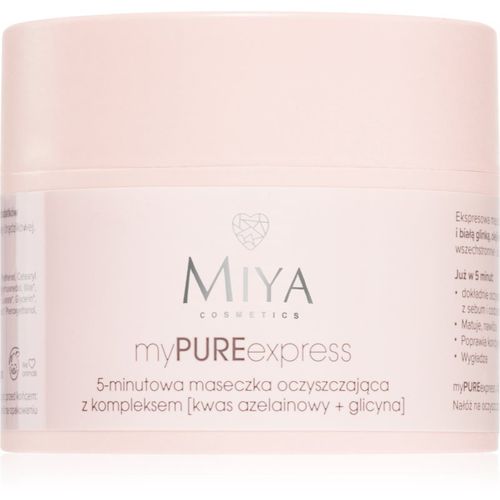 MyPUREexpress mascarilla limpiadora para reducir el exceso de sebo y suavizar poros 50 g - MIYA Cosmetics - Modalova