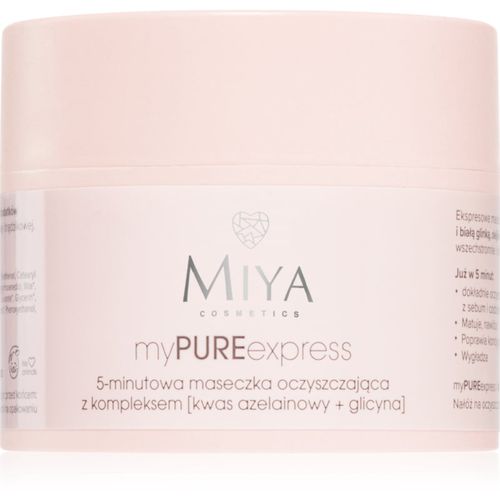 MyPUREexpress maschera detergente per la riduzione del sebo e dei pori 50 g - MIYA Cosmetics - Modalova