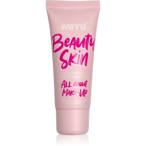 Beauty Skin All About Make-Up maquillaje de larga duración tono 01 Iwory 30 ml - Miyo - Modalova