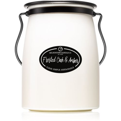 Creamery Frosted Oak & Amber vela perfumada Butter Jar 624 g - Milkhouse Candle Co. - Modalova