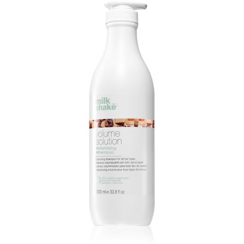 Volume Solution champú para dar volumen para todo tipo de cabello 1000 ml - Milk Shake - Modalova