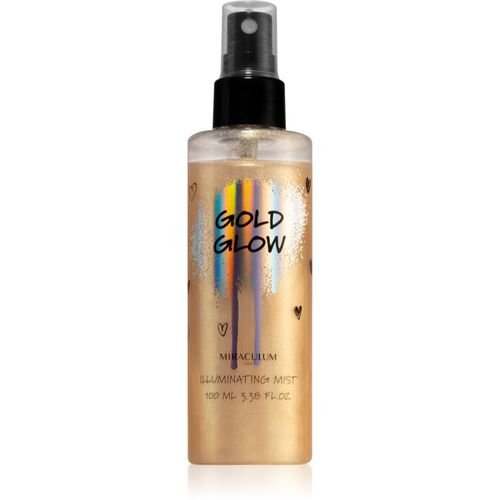 Girls Collection Gold Glow spray efecto iluminador para rostro y cuerpo con purpurina 100 ml - Miraculum - Modalova