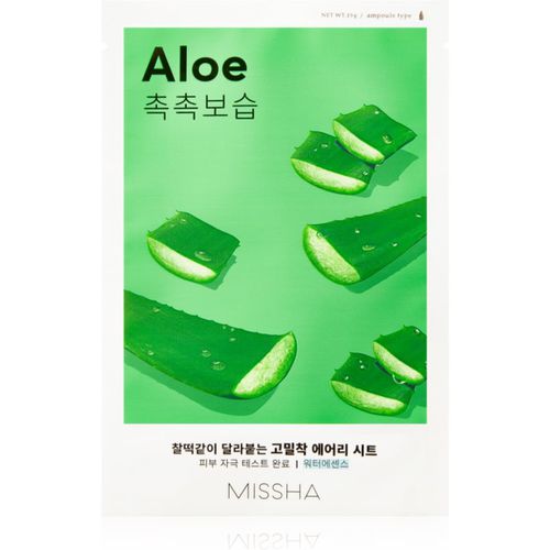 Airy Fit Aloe mascarilla hoja con efecto hidratante y calmante 19 g - Missha - Modalova