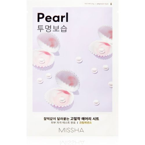 Airy Fit Pearl mascarilla hoja con efecto hidratante e iluminador 19 g - Missha - Modalova