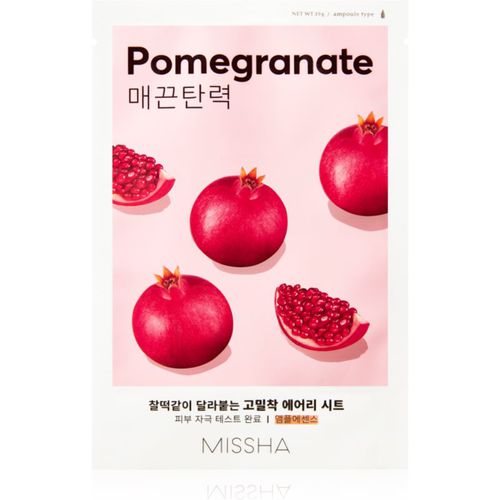 Airy Fit Pomegranate mascarilla hoja con efecto refrescante y suavizante 19 g - Missha - Modalova