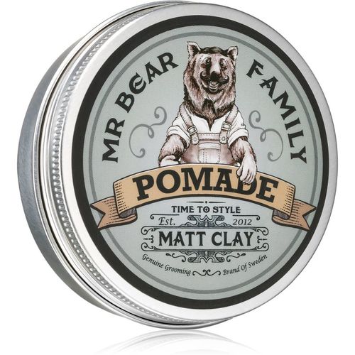 Matt Clay Mattierende Haarpomade 100 ml - Mr Bear Family - Modalova