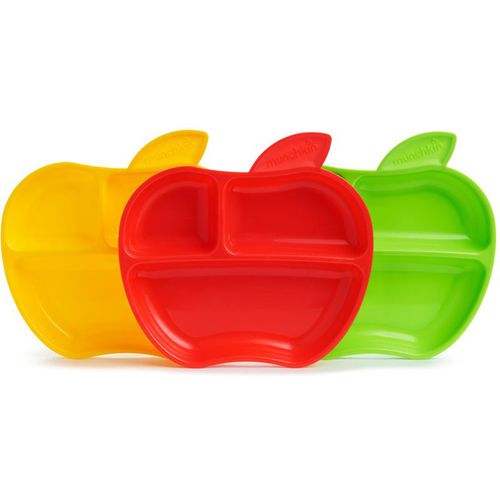 Apple plato con compartimentos 6 m+ 3 ud - Munchkin - Modalova