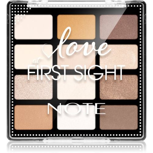 Love At First Sight Lidschattenpalette 201 Daily Routine 12x1.3 g - Note Cosmetique - Modalova