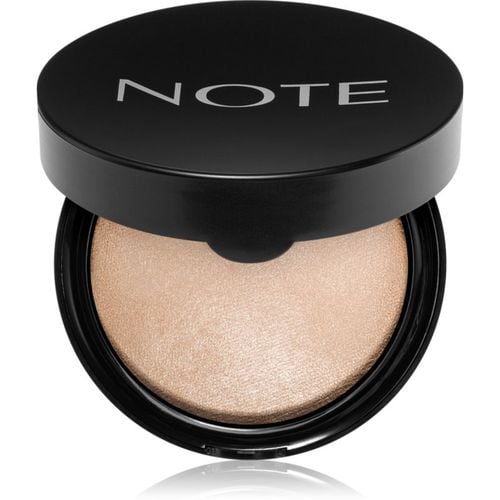 Baked Highlighter iluminador horneado tono 01 Moonlight 10 g - Note Cosmetique - Modalova