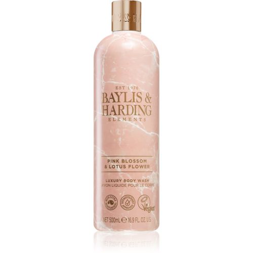 Elements Pink Blossom & Lotus Flower gel de ducha de lujo 500 ml - Baylis & Harding - Modalova