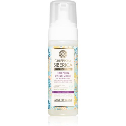 Oblepikha (Sea-Buckthorn) espuma de espino amarillo para dar un volumen máximo al cabello 170 ml - Natura Siberica - Modalova