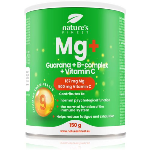 Guarana & Magnesium & B-complex & Vitamin C Mineral- und Vitaminkomplex ohne Zucker 150 g - Natures Finest - Modalova