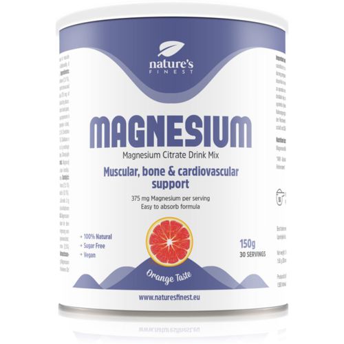 Magnesium Drink Mix Pulver zur Herstellung von Getränken mit hohem Magnesiumanteil 150 g - Natures Finest - Modalova