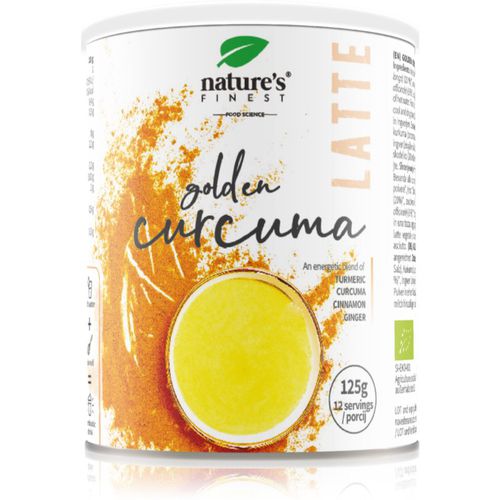 Curcuma Latte Pulver zur Herstellung von Getränken zur Unterstützung des Immunsystems 125 g - Natures Finest - Modalova