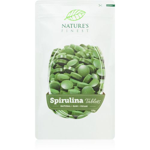 Spirulina 100%ige Spirulina in Tablettenform 125 g - Natures Finest - Modalova