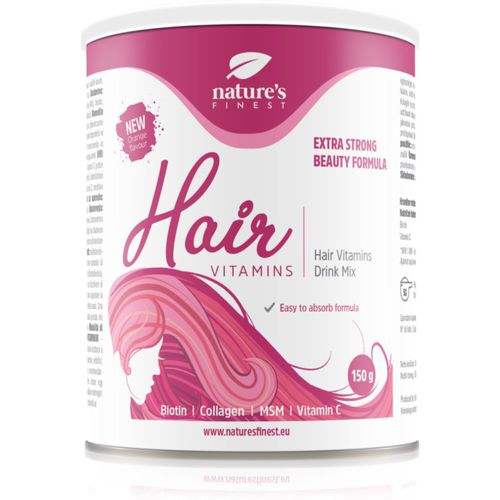 Hair Vitamin Drink Pulver zur Herstellung von Getränken für wunderschöne Haare und Haut 150 g - Natures Finest - Modalova