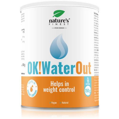 Detox OK!WaterOut Pulver zur Herstellung von Getränken zur Unterstützung der Gewichtsabnahme 150 g - Natures Finest - Modalova