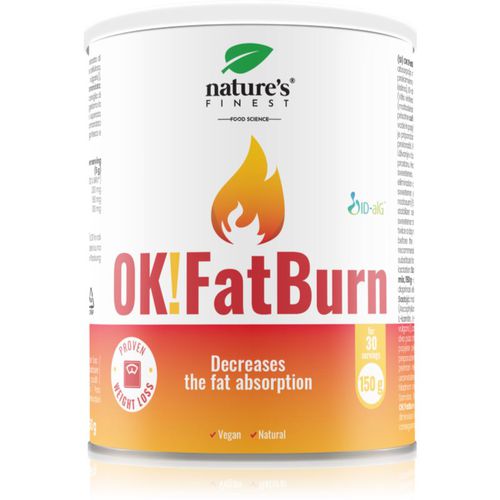 OK!Fatburn Pulver zur Herstellung von Getränken während der Gewichtsreduktion 150 g - Natures Finest - Modalova