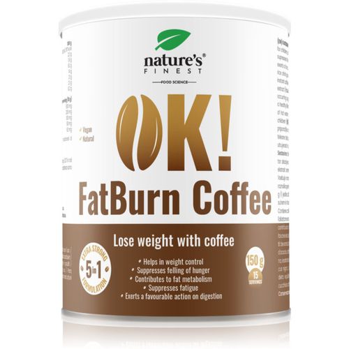 FatBurn Coffee Pulverkaffee während der Gewichtsreduktion 150 g - Natures Finest - Modalova