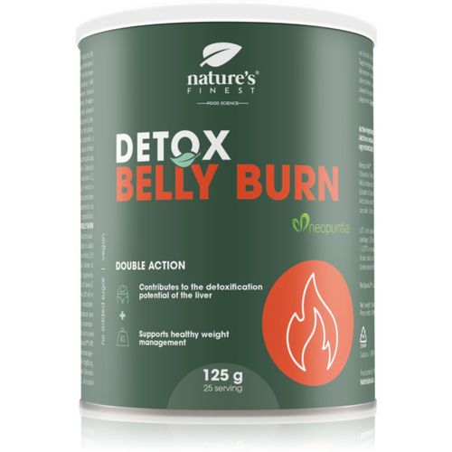 Detox Belly Burn Pulver zur Unterstützung der Entgiftung des Körpers 125 g - Natures Finest - Modalova