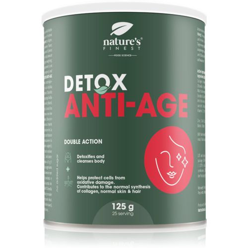 Detox Anti Age Nahrungsergänzungsmittel für schöne Haare, Haut und Nägel 125 g - Natures Finest - Modalova