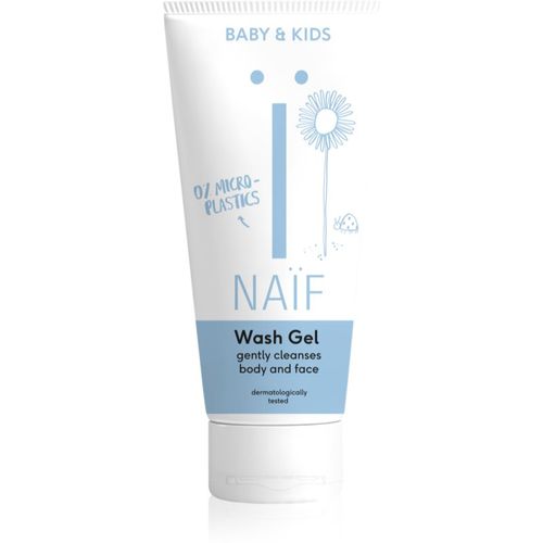 Baby & Kids Wash Gel gel detergente per bambini e neonati per corpo e viso 200 ml - Naif - Modalova