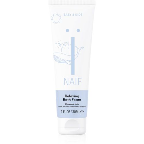 Baby & Kids Relaxing Bath Foam schiuma rilassante per il bagno 30 ml - Naif - Modalova