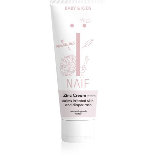 Baby & Kids Zinc Cream crema anti-eritemi per neonati senza profumazione 75 ml - Naif - Modalova