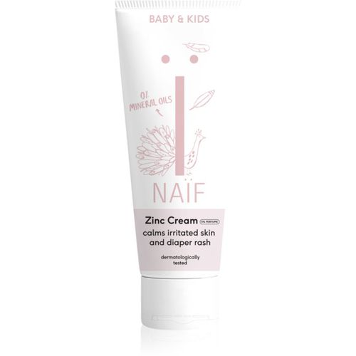 Baby & Kids Zinc Cream creme gegen das Wundsein für Kinder ab der Geburt ohne Parfümierung 75 ml - Naif - Modalova