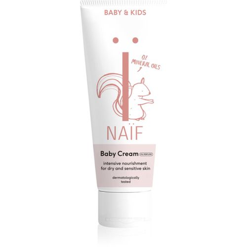 Baby & Kids Baby Cream pflegende Creme für trockene und empfindliche Haut für Kinder ab der Geburt 75 ml - Naif - Modalova