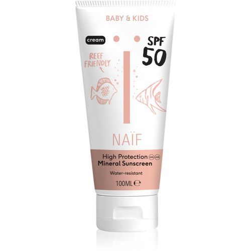Baby & Kids Sun Cream SPF 50 Sonnenschutzcreme für Babys und Kinder SPF 50 100 ml - Naif - Modalova