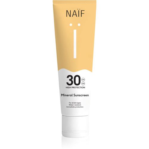 Sun Mineral Sunscreen SPF 30 Sonnenschutzcreme SPF 30 wasserbeständiger 100 ml - Naif - Modalova