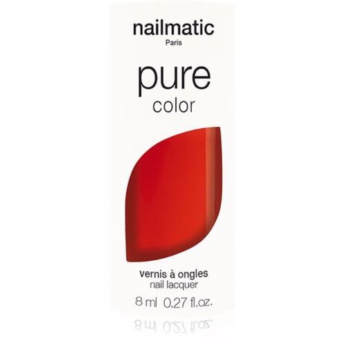 Pure Color Nagellack GEORGIA-Rouge Coquelicot /Poppy Red 8 ml - Nailmatic - Modalova