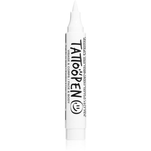 Tattoo Pen Tattoo-Stift Für Gesicht und Körper White 1 St - Nailmatic - Modalova