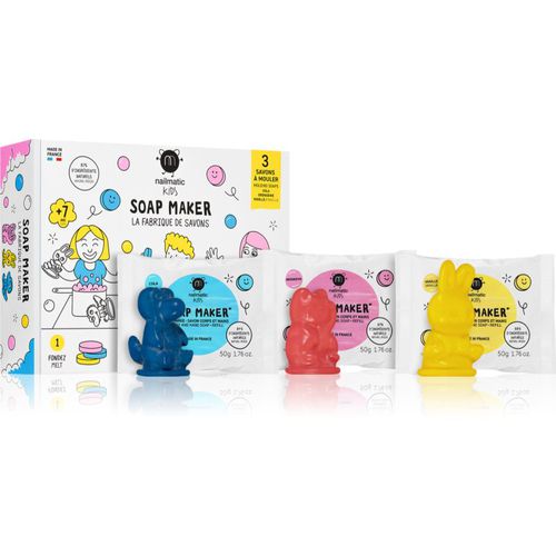 DIY KIT Soap Maker set per la produzione di sapone Rabbit, Crocodile, Cat - Nailmatic - Modalova