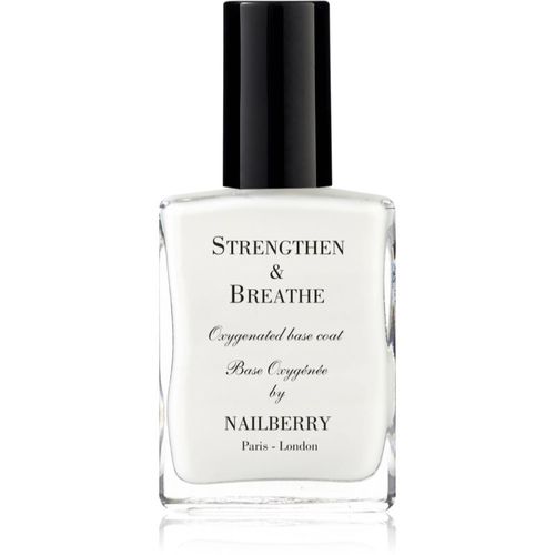 Strengthen & Breathe base coat per unghie effetto rassodante 15 ml - NAILBERRY - Modalova