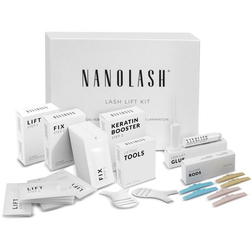 Lash Lift Kit Set für das Lifting und die Laminierung der Wimpern - Nanolash - Modalova