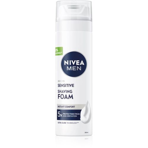 MEN Sensitive espuma de afeitar para hombre 200 ml - Nivea - Modalova