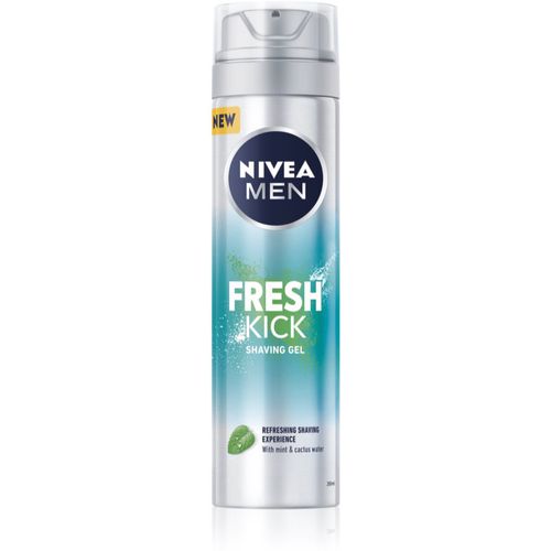 Men Fresh Kick gel de afeitar para hombre 200 ml - Nivea - Modalova