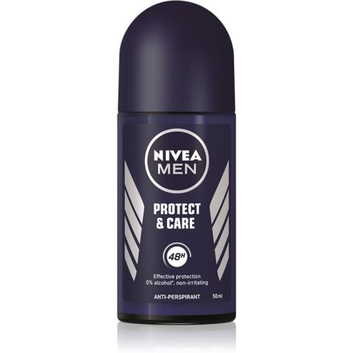 Men Protect & Care antitranspirante con bola para hombre 50 ml - Nivea - Modalova