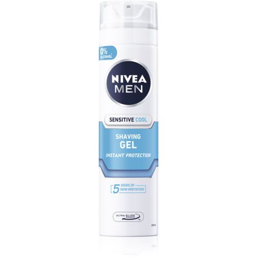 Men Sensitive gel de afeitar para hombre 200 ml - Nivea - Modalova