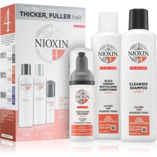 System 4 Color Safe lote de regalo para cabello teñido - Nioxin - Modalova