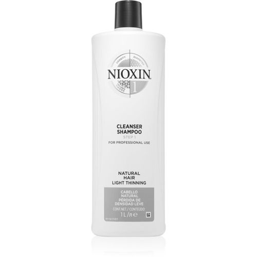 System 1 Cleanser Shampoo das Reinigungsshampoo für feines bis normales Haar 1000 ml - Nioxin - Modalova