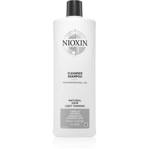 System 1 Cleanser Shampoo shampoo detergente per capelli delicati e normali 1000 ml - Nioxin - Modalova